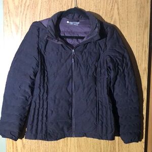 Women’s Heat Keep Medium Puffer Jacket Dark Burgundy